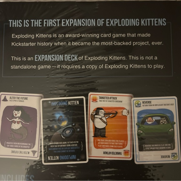 Imploding Kittens Expansion Pack - Black - Picture 4 of 5